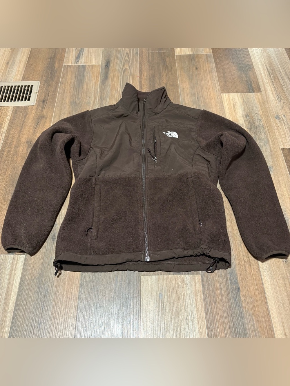 The North Face Denali Jacket Women S Brown Polartec Thermal Pro Fleece Full Zip